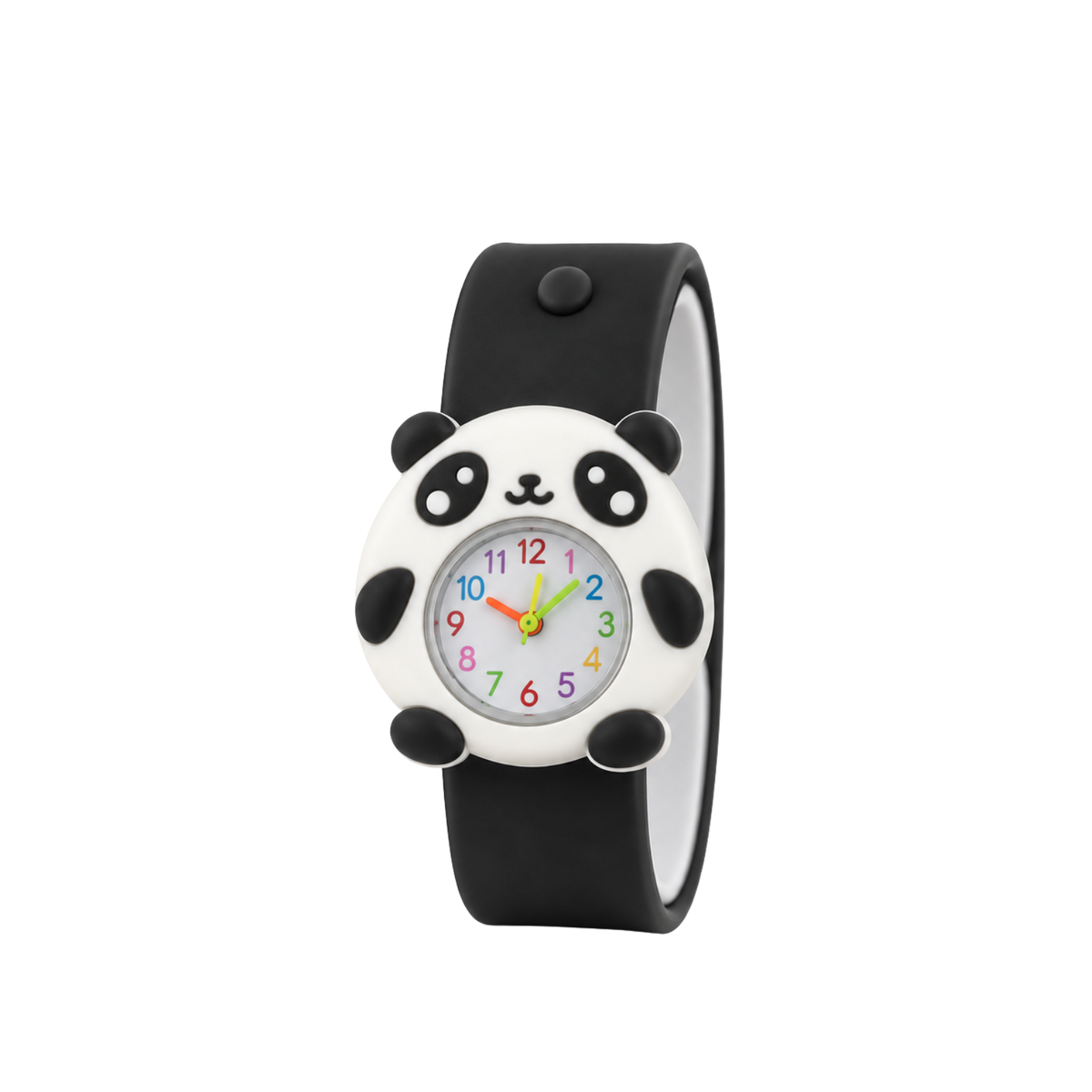 Panda Analog Watch for Kids - Black & White