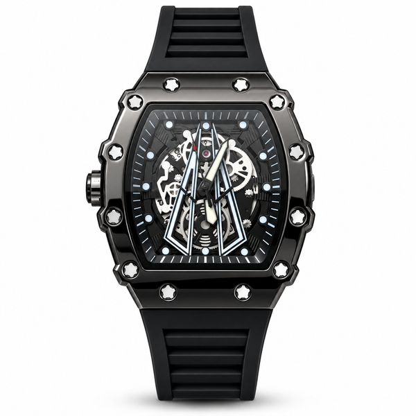 WLISTH 6144 Men's Sport Quartz Watch – Black | Luminous | 30M Waterproof